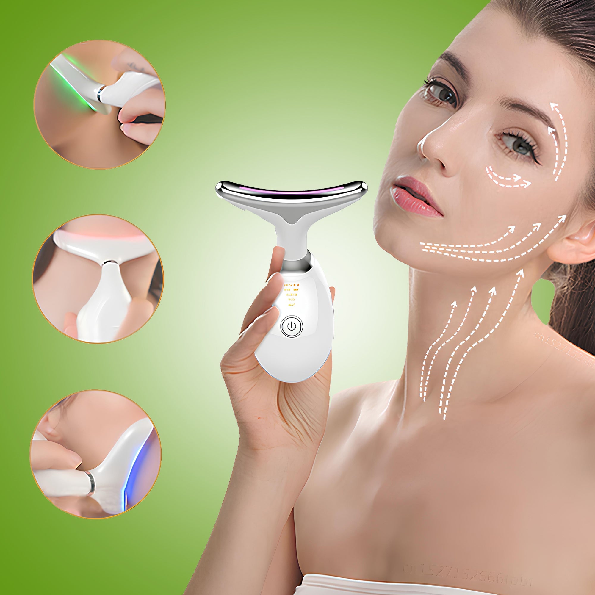 Üz və Boyun Üçün EMS Masaj Cihazı